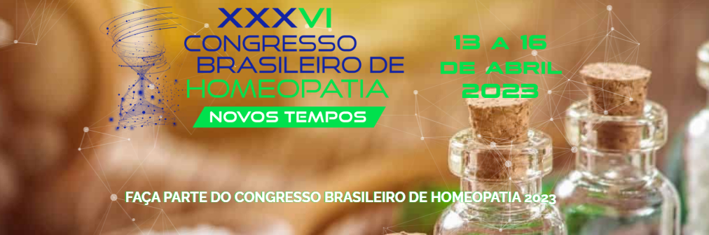Congresso Brasileiro de Homeopatia - 2023